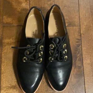 Aldo Black lace shoes